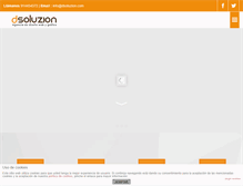 Tablet Screenshot of dsoluzion.com